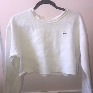 Nike cropped crew neck